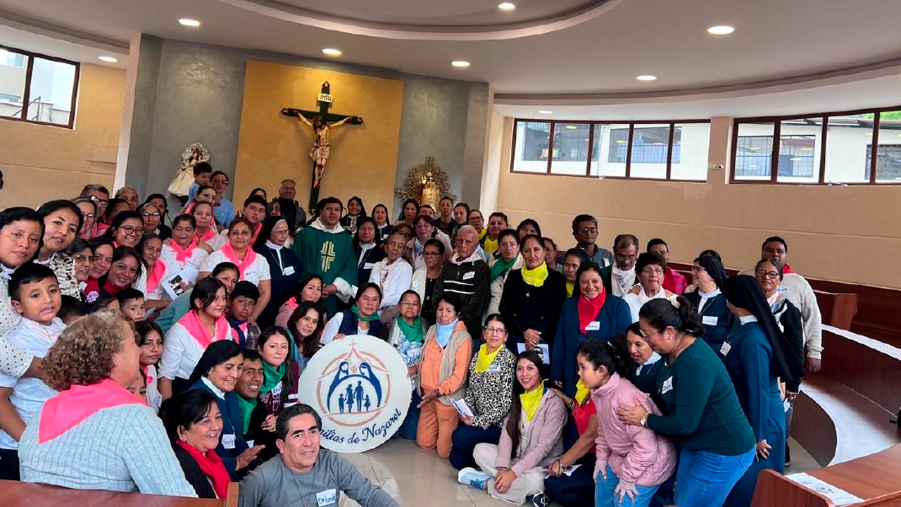 FE, UNIDAD Y MISIÓN: EL PRIMER ENCUENTRO REGIONAL DE LAS FAMILIAS DE NAZARET REAVIVA EL ESPÍRITU COMUNITARIO EN ECUADOR